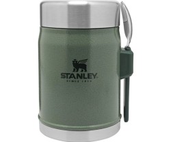 Mattermos Stanley The Legendary Food Jar + Spork 04L Grön OS